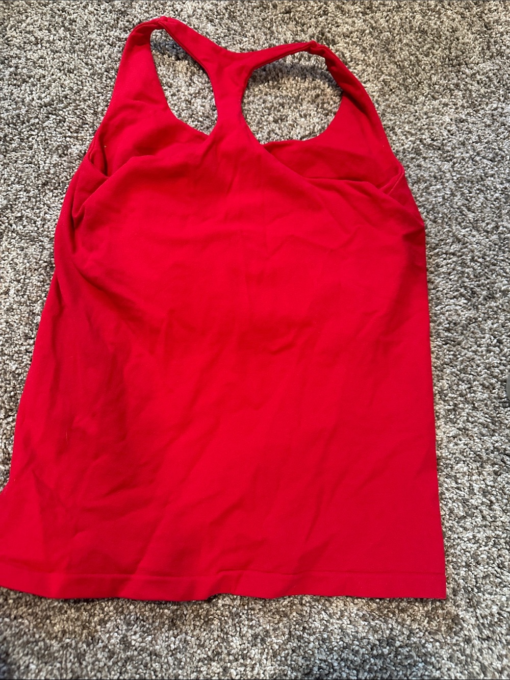 Free People Red Racerback Tank Top xs - Picture 3 of 3